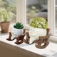 thumbnail image 3 of Mecedora Planter Pot yiilead con forma de cara sonriente, 11 x 6 x 12 cm, 3 of 7