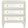 thumbnail image 2 of SAFAVIEH Marlon Solid Classic 3 Drawer Mirror Chest, Cream, 2 of 9