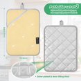 thumbnail image 4 of Minimalist Bird 7x9.8in Pot Holder Set Heat-Resistant Oven Hot Pads Durable with Storage Loop, 4 of 7