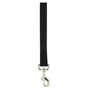 Brite Color Nylon Leads for Dogs Choose From 11 Colors 3 Sizes Dog Leash Lead (Small - Jet Black)
