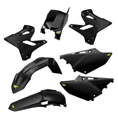 Cycra Powerflow Complete Body Kit Black For Yamaha