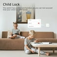thumbnail image 5 of Tuya Zigbee 3 Gang Dimmer Light Switch Tuya/Smart Life APP Remote Control US EU Standard Switch Percentage Control(B), 5 of 9