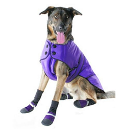 Muttluks BL26PI 3-Layer Belted Winter Dog Coat - Size 26, Pink