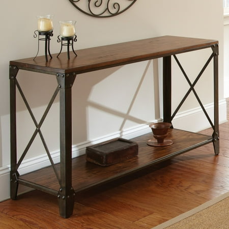 Steve Silver Winston Sofa Table Distressed