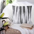 thumbnail image 3 of 26x26 Pillow Covers Set of 2, Black Gray White Throw Pillow Covers Decorative Couch Cushion Case, Vintage Rustic Abstract Ombre Aesthetic Microfiber Square Pillowcases for Bedroom Car Living Room, 3 of 7