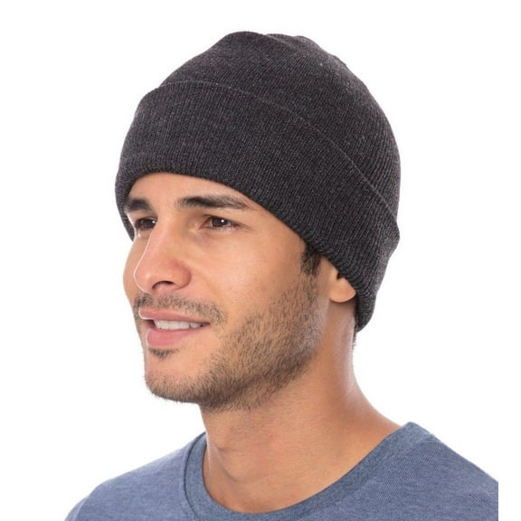 Casaba Warm Beanies Toboggan Cuffed Knit Slouch Winter Caps Hats Mens Womens