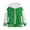 Green, variant on Boys Hooded Baseball Jacket Boys Sports Track Tops Color: White Size: 9-10 Years