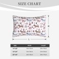 thumbnail image 4 of Pofeuu Cute Dog Print Polyester Microfiber Plush Pillowcases, Super Soft and Cozy Pillow Case Covers with Envelop Closure（Pillow core not included）-16"x24", 4 of 6