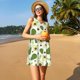 thumbnail image 3 of Disketp Green Avocado para Vestido sin Mangas para Mujeres, Vestidos de Verano para Mujeres, Casual y Holgado para la Playa, 3 of 7