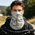thumbnail image 4 of 25x42 cm Camouflage Face Covering, Tactical Seamless Neck Gaiter Bands, Plain Solid Sunscreen Breathable Balaclava Balaclavas, Motor Riding Fishing Helmet Liner Sports Headscarf with UV Protection, 4 of 5