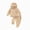 T075-Beige, variant on Zuwimk Boys And Girls 2-Piece Solid Color Hoodie Jogger Set, Athletic Outfits Elastic Waistband, Big Boy Girls Toddler Activewear(T075-Grey)