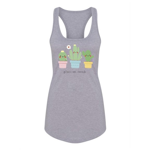 Plants Are Friends Racerback Tank Women -Image by Shutterstock, Female Medium