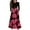 #A18-Hot Pink, variant on Abcomgle Girls Maxi Dresses 7-16 Patchwork Ruffle Long Sleeve Girls Long Dresses Vintage Floral Print Crew Neck Sundresses Tiered Dresses with Pockets,11-12 Years Green