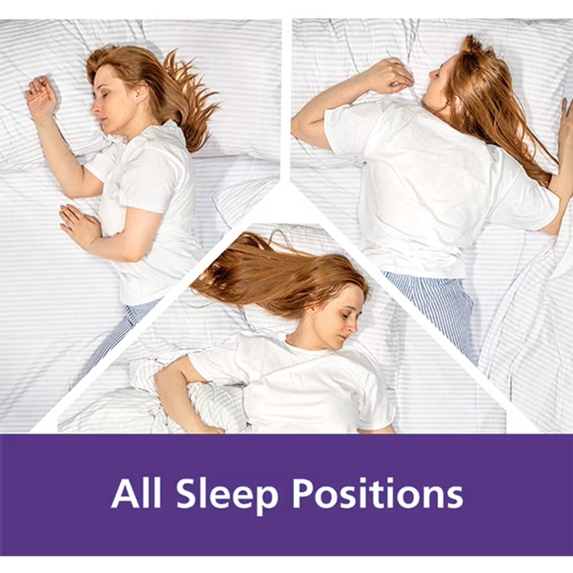 Mainstays Comfort Complete Bed Pillow, Standard/Queen, 17oz