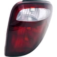 thumbnail image 3 of Geelife Halogen Tail Light For 2001-2003 Chrysler Dodge Right Clear & Red Lens, 3 of 10