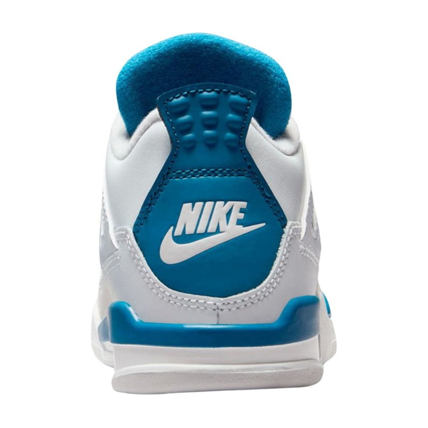Air Jordan 4 Retro Shoes, Off White/Military Blue, Size 6.5