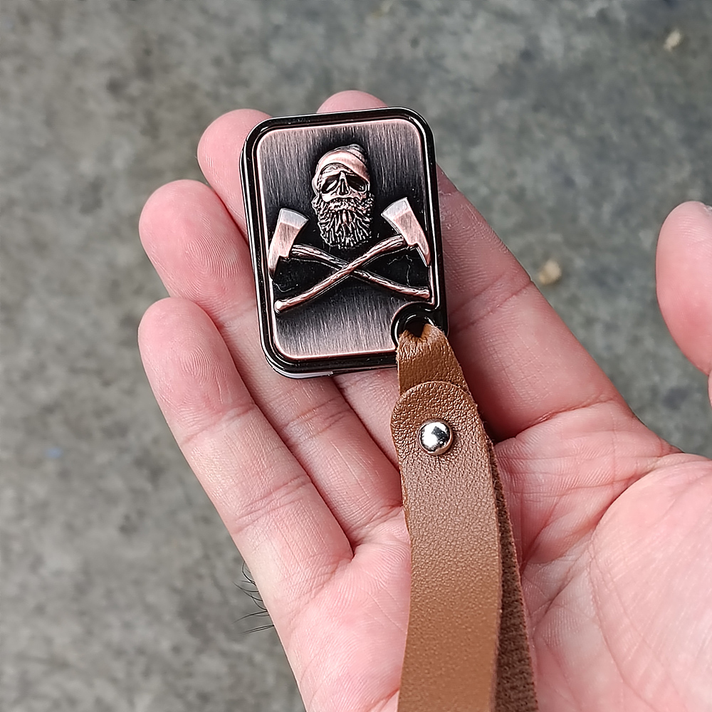 EDC fingertip windmill scepter slider fingertip toys adult reduction gyro metal slider finger push rotating coin decompression