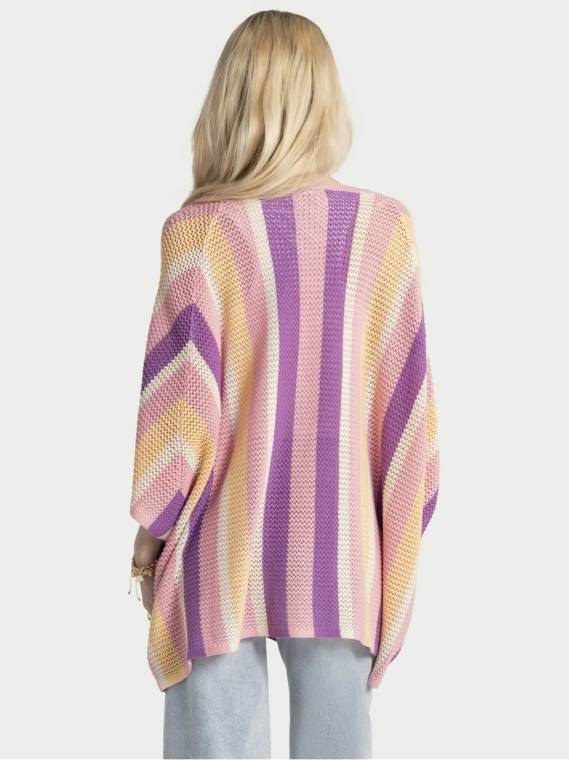 Jessica Simpson Women's Cordelia Pointelle Kimono, Sizes S-XL
