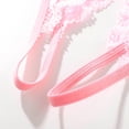 thumbnail image 4 of Ropa interior sexy transparente tentadora de encaje de gama abierta que no se quita las bragas de tanga para mujer, 4 of 6