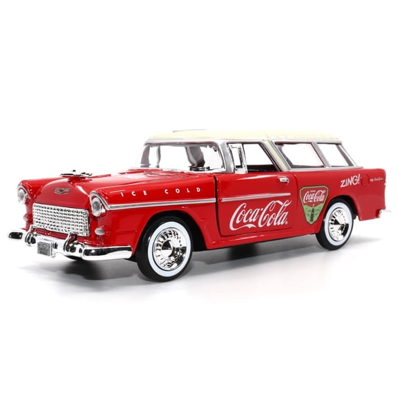 Motorcity Classics 1955 Chevy Nomad, 1:24 Scale, Red