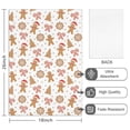 thumbnail image 2 of 2 Pcs Funny Kitchen Towels,White Christmas Gingerbread Man Pattern Microfiber Dish Towels,Kitchen Tea Towels,Kitchen Towel Set (18" X 26"), 2 of 7