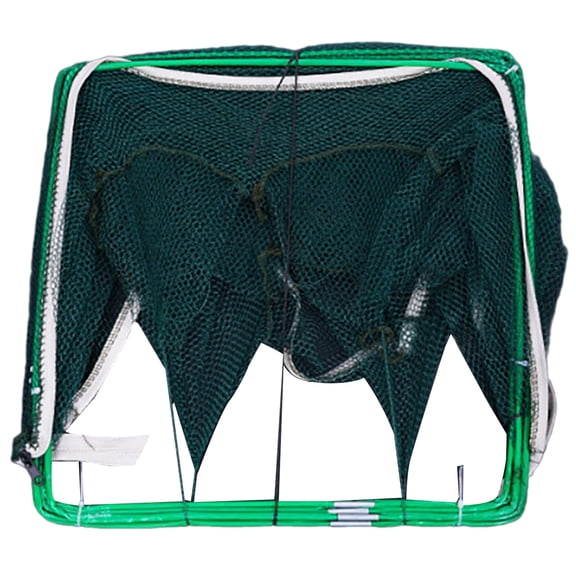Fishing Traps Net, 6/8 Hole Quick Open Fishing Net Zippers Fishing Baits Traps Shrimp Fish Shrimp Fish Cage Meshes Traps