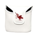 thumbnail image 1 of Couvre-tête de Putter de Maillet de Golf Doublure Intérieure Peluche Durable Couvre-Chef de Club de Golf Blanc, 1 of 8