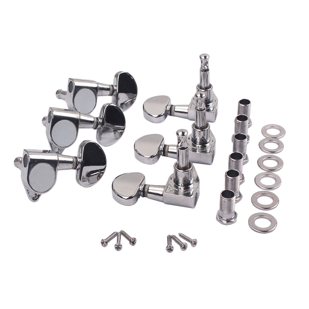 YOSADIER Guitar Tuning Key 1Set Metal Closed Gear for Guitar Maintenance and Sound Improvement 4.4x2.5x2.3in