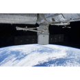 thumbnail image 2 of SpaceX Dragon during its docking with the International Space Station Poster Print, 2 of 2