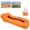 Orange, variant on JOVELL Inflatable Pool Floats for Adults 75"x32", 210T Heavy Duty Large Pool Lounger with Headrest & Cooling Mesh, Thick Water Mat for Summer Beach Party