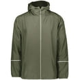 thumbnail image 3 of Holloway Sportswear 4XL Packable Full Zip Jacket Olive 229582, 3 of 5