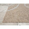 thumbnail image 5 of Allstar Rugs  Abstract Themed Polypropylene Outdoor Rug 5' 0" x 6' 11" - Coconut, 5 of 5