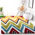 thumbnail image 2 of Safavieh Safavieh Kids Shag Ivory Shag Rug - Square 6'7", 2 of 4