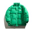 thumbnail image 1 of Chaqueta de invierno acolchada de algodón con cuello alto, chaqueta acolchada de algodón, ropa de pan, estudiantes de chaqueta gruesa acolchada de algodón, 1 of 6