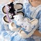 thumbnail image 2 of Sanrio Home Slippers Hello Kitty Kuromi Indoor Four Seasons Women Anti-Sli Shoes Cartoon Comfortable Breathable, 2 of 3