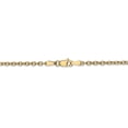 thumbnail image 4 of 14K Yellow Gold 2.4mm Cable Chain 16 Inch, 4 of 6