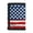 American Flag Print, variant on Trifold Purse with Wizard Axolotl Design, Polyester Toddler Wallet Secure Portable for Outdoor Sports and Daily Use