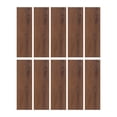 thumbnail image 3 of Noothes Peel and Stick Floor Tiles 10 Pack Faux Wood Flooring Waterproof 1.5mm Thick Removable Floor Stickers for Kitchen Bathroom Living and Rental, 3 of 9