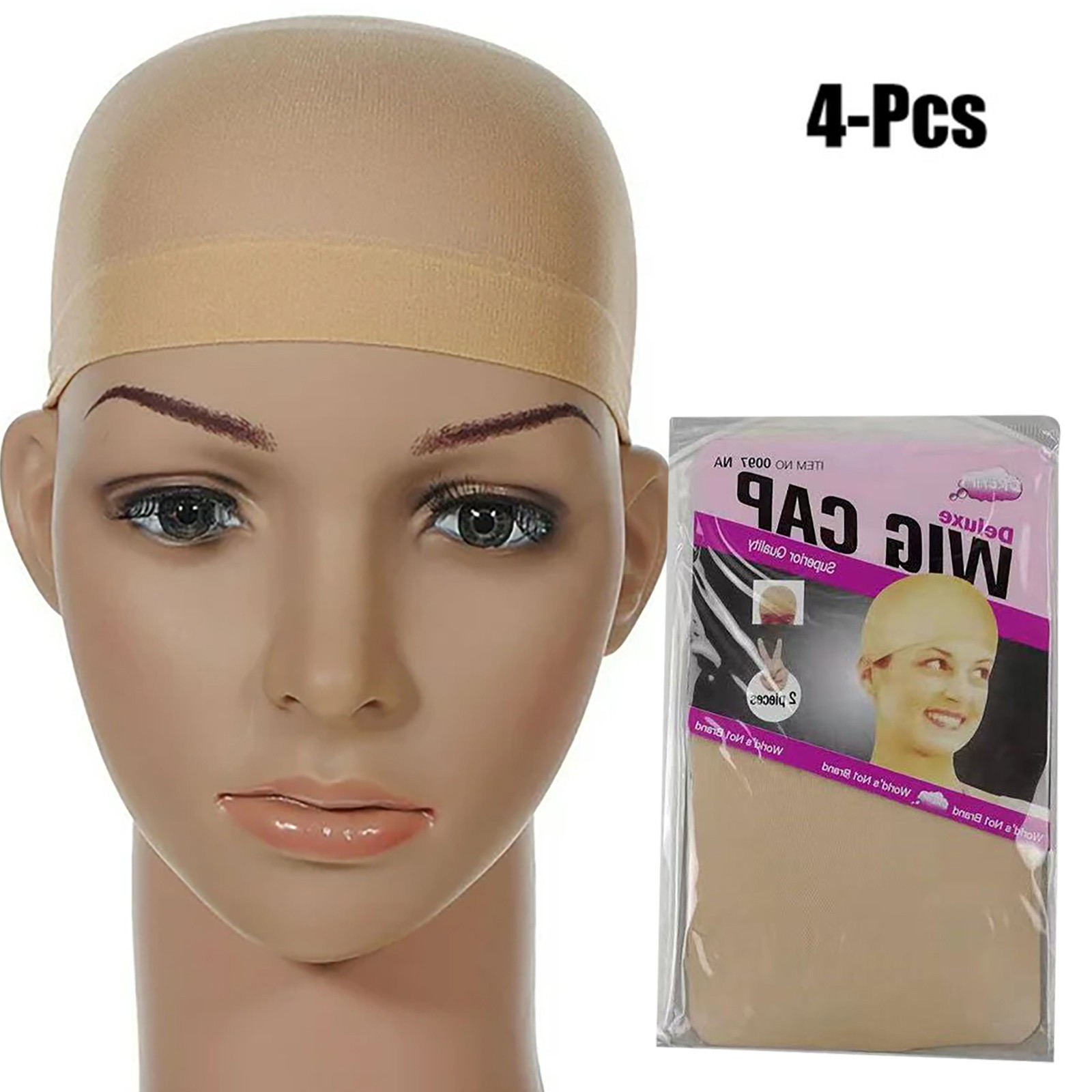 Wig Net Cap European And Style High Elastic Hair Compression Cap For ...