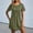 Army Green, variant on jtjvou Swimsuit Coverup for Women 2026 Short Sleeve Bathing Suit Cover Ups Beach Summer T-Shirt Dresses with Pockets Black XXL