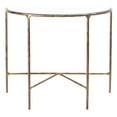 thumbnail image 2 of SAFAVIEH Couture Jessa Glam Metal Console Table, Brass, 2 of 11