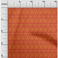 thumbnail image 1 of oneOone Cotton Poplin Fabric Geometric & Floral Block Printed Craft Fabric BTY 42 Inch Wide, 1 of 4