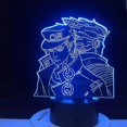 thumbnail image 3 of 3d Optical Illusion Lamp Jotaro Star Platinum Led Anime Lamp Jojo S Bizarre, 3 of 4