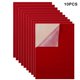 thumbnail image 5 of Bearachild 10 piezas de hojas de terciopelo autoadhesivas, forro de caja de joyería, plantilla de tapicería de fieltro para cajón y cómoda Decoración del hogar Rojo Bearachild HA084295-04, 5 of 6