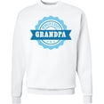 thumbnail image 2 of Inktastic Grandparents Day Worlds Best Grandpa Adult Sweatshirt, 2 of 4