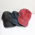 thumbnail image 4 of 2 pcs Vintage Washed Distressed Baseball Cap Golf Dad Hat for Men Women, 4 of 6