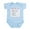 Sky Blue, variant on CafePress - Basic Baby Logic Onesie Body Suit - Baby Light Bodysuit, Size Newborn - 24 Months