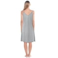 thumbnail image 2 of Baywell Nursing Nightgown Women's Maternity Dress Button Down Nightdress Sleeveless Breastfeeding Sleepwear Hospital Gown Gray US 6, 2 of 9