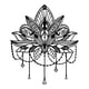 thumbnail image 4 of Arte de Pared Metálico Loto Decoración Hierro Ornamento Colgante Artesanal Moderno Llamativo Adecuado para Salón Oficina Hotel Café Pasillo Entrada, 4 of 9