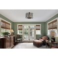 thumbnail image 2 of Elegant Lighting Sydney 26" 8 Light Royal Crystal Flush Mount, 2 of 9